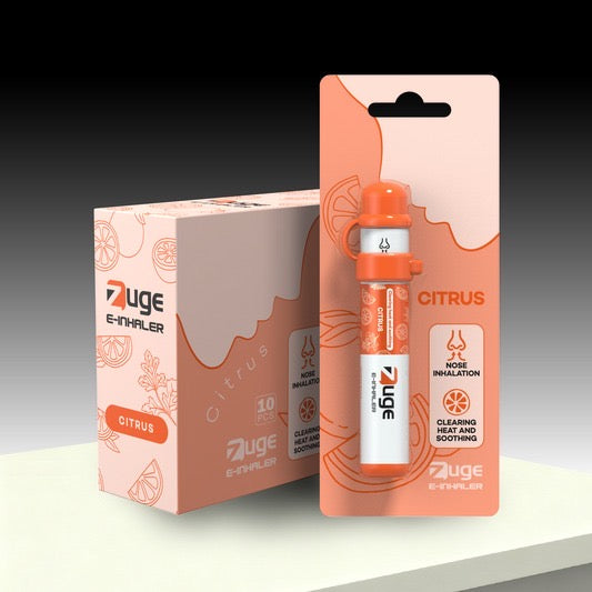 【ZUGE】E-Inhaler 能量草本鼻吸器/替菸棒(不含尼古丁、非電子煙!清涼提神/戒菸輔助/天然精油)