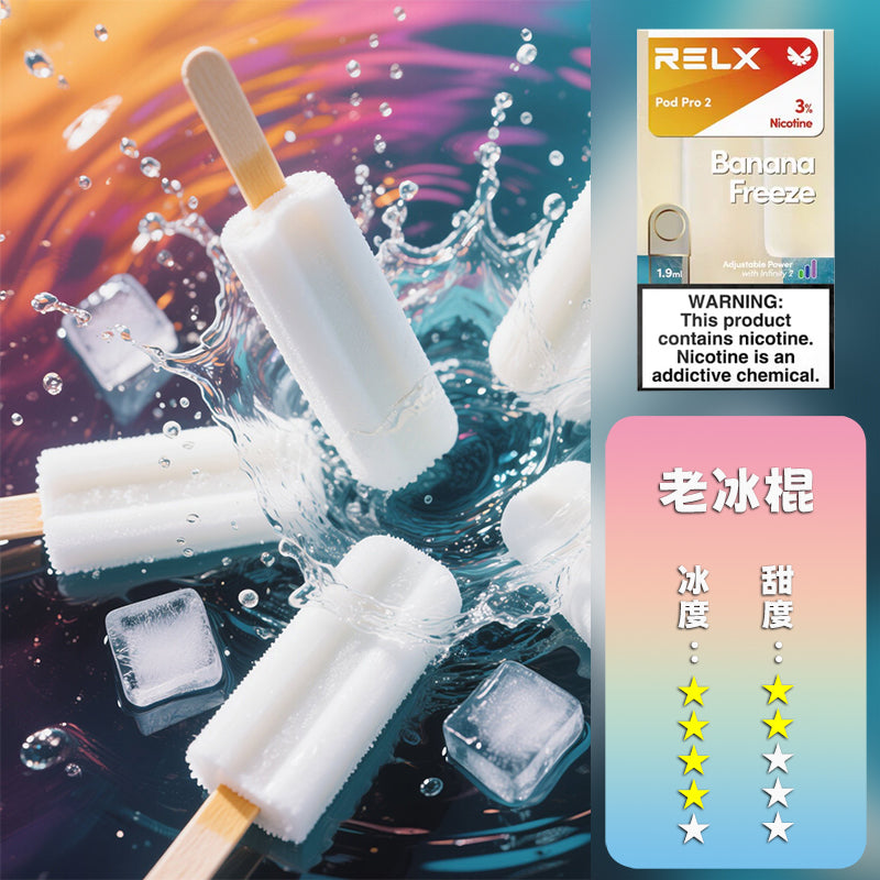 RELX 悅刻 六代煙彈(一盒3顆）買五盒送主機