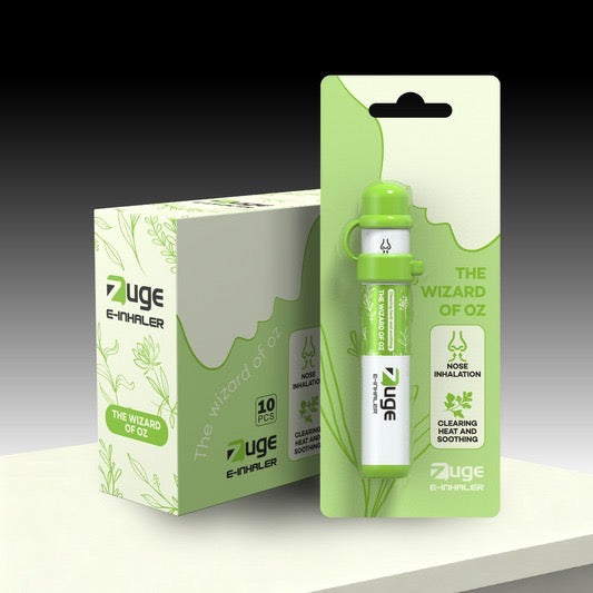 【ZUGE】E-Inhaler 能量草本鼻吸器/替菸棒（不含尼古丁、非電子煙！清涼提神/戒菸輔助/天然精油）