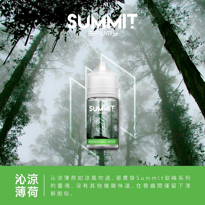 SUMMIT 極寒風暴 純涼系列 薄荷系列菸油 小煙油 30ML/30MG