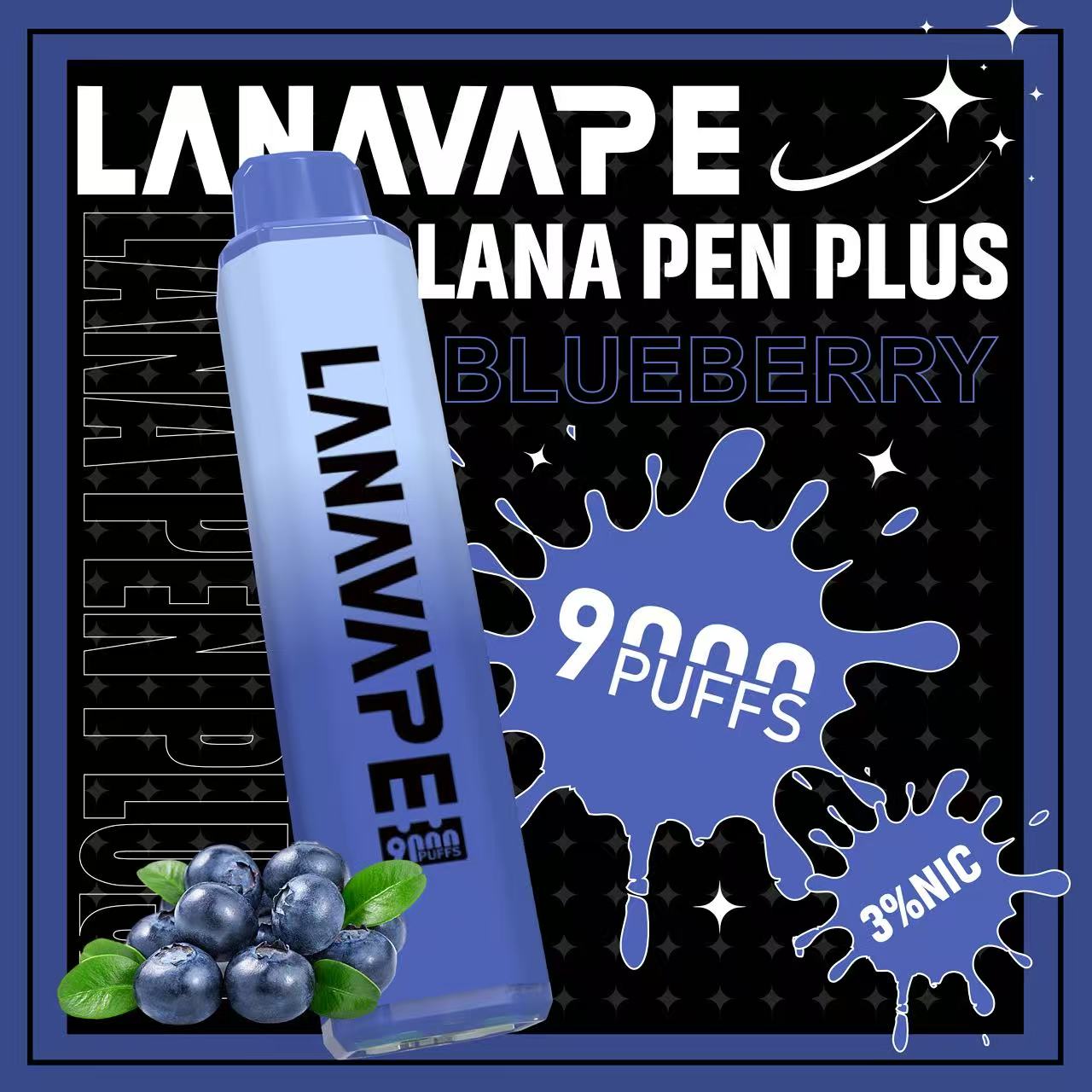 【LANA 拉娜 9000口高續航版】拋棄式一次性電子煙 可充電 大煙霧 冰爽口感 新款上市 台灣現貨