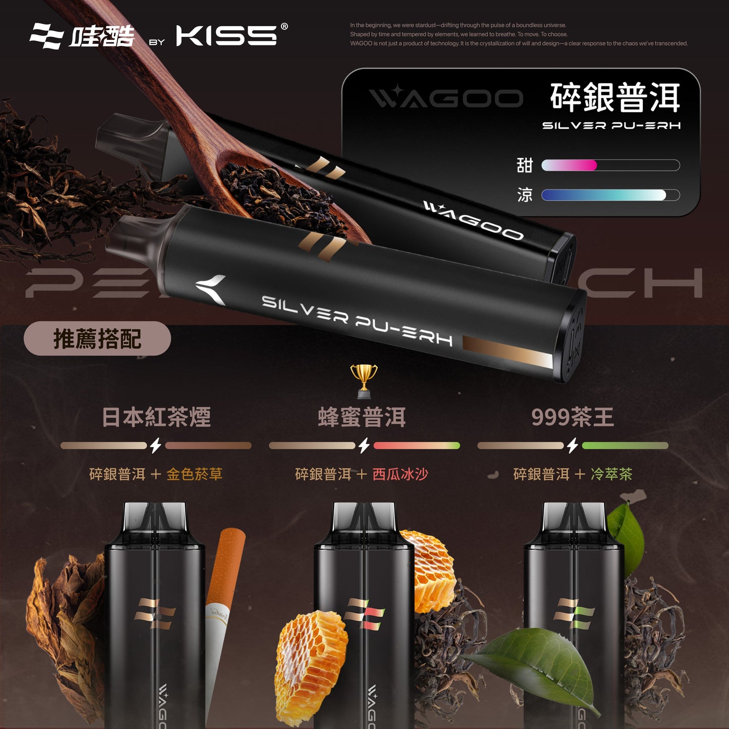 哇酷 抛棄式 6500口（KISS）