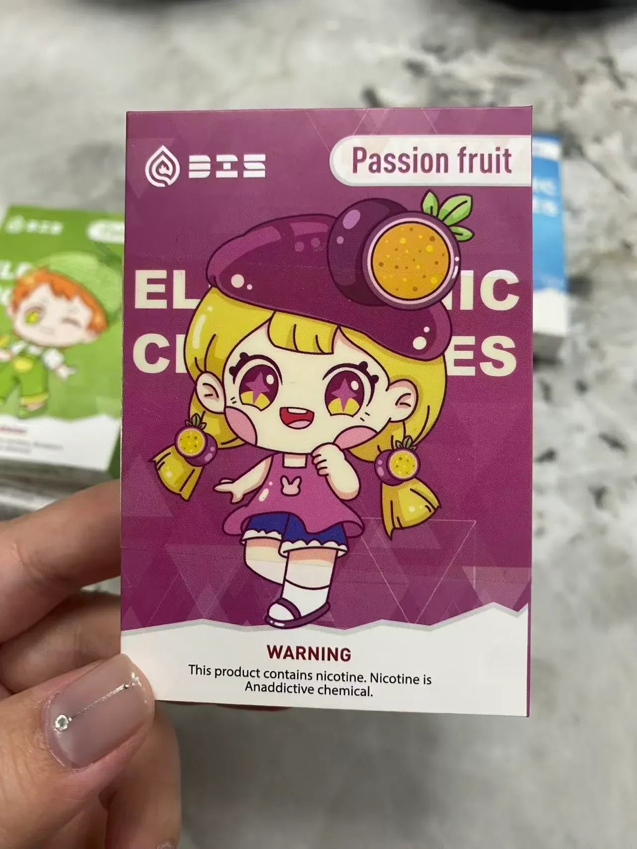 DIS 迪斯一代電子煙霧化彈｜萌系卡通少女系列 3顆裝