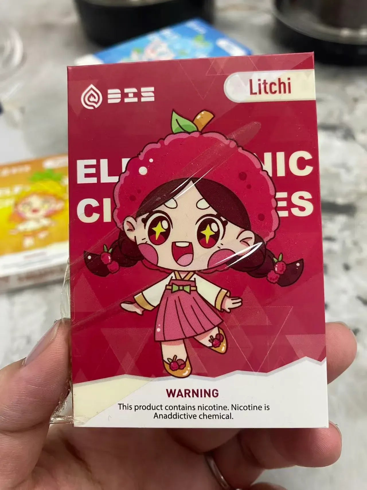 DIS 迪斯一代電子煙霧化彈｜萌系卡通少女系列 3顆裝