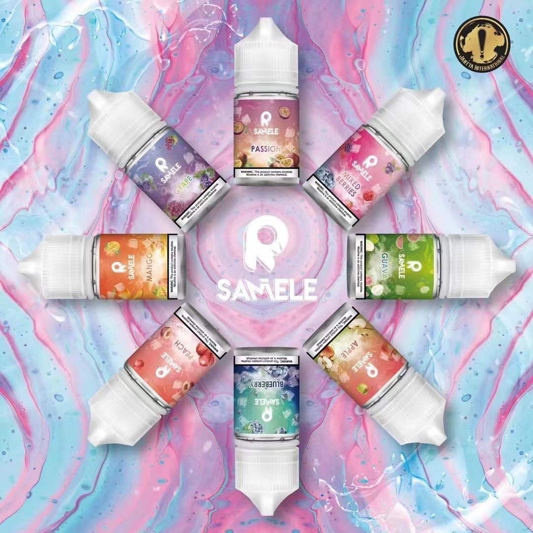 SAMELE 冰釀小煙油  30ML 水果風味愛好者首選  美國進口