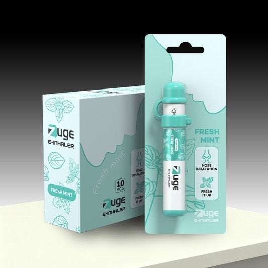 【ZUGE】E-Inhaler 能量草本鼻吸器/替菸棒（不含尼古丁、非電子煙！清涼提神/戒菸輔助/天然精油）